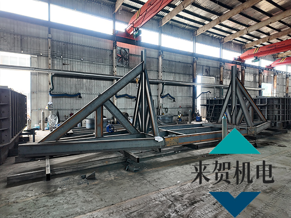 矩形顶管模具翻转架